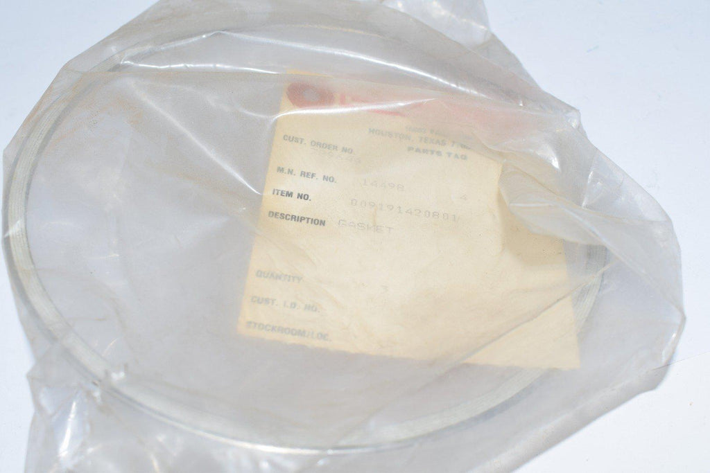 NEW Masoneilan Dresser 009191420801 14498 Gasket Seal
