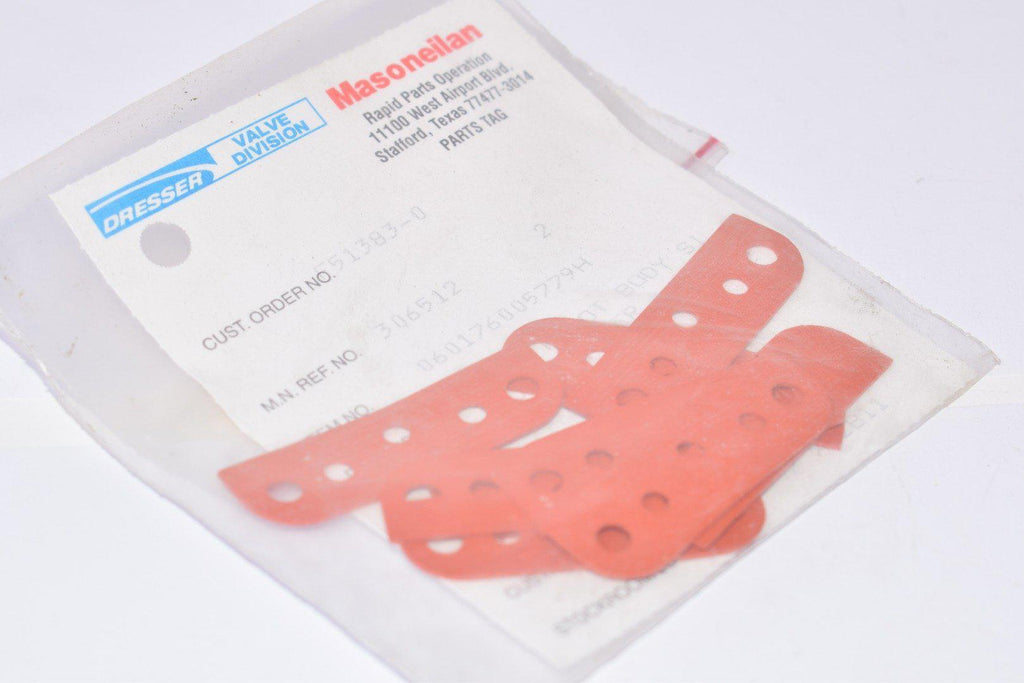 NEW, Masoneilan, Dresser Valve Division, 060176005779H, Gasket Pilot Body, Silicone Rubber, 10pcs