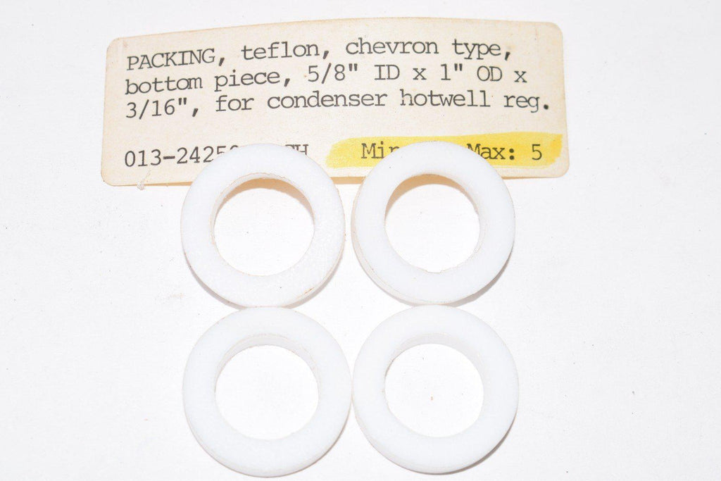 NEW Masoneilan Valve & Controls - Dresser Part: 013-24250, Packing, Teflon, Chevron Type, 5/8'' ID