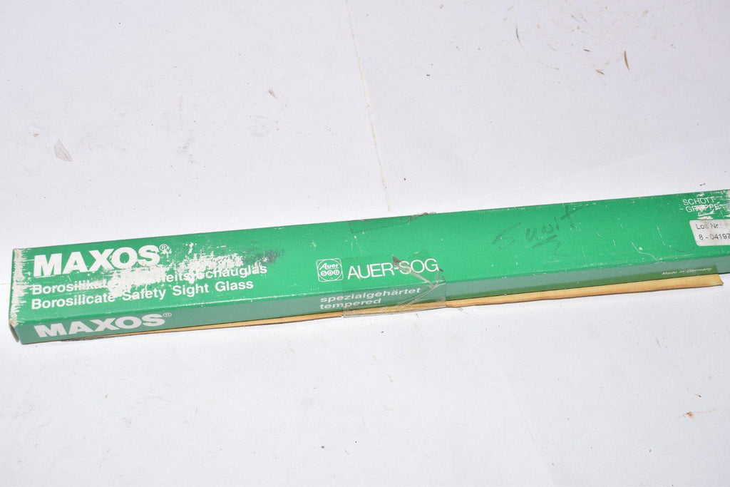 NEW MAXOS, Auer-SOG 8-04197, Reflex Glass, Level Glass Gauge