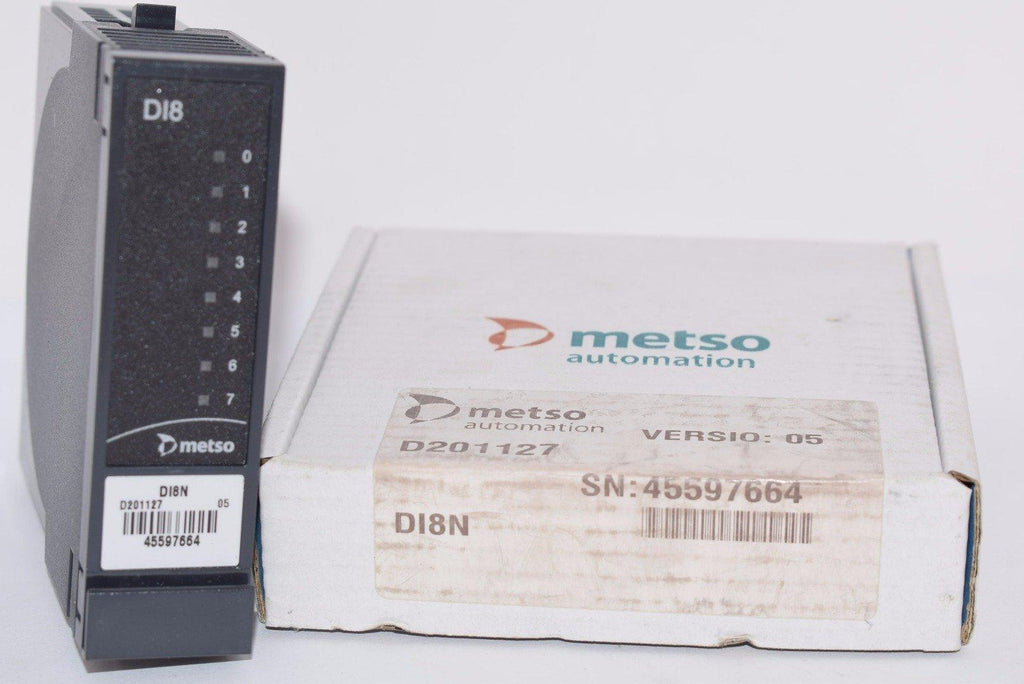 NEW Metso Automation D201127 DI8 Digital Input Module PLC DI8N Versio: 05