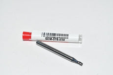 NEW Micro 100 SEM-078-03X 5/64'' 3 Flute AlTiN Coated Carbide Square End Mill