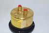NEW Mid-West Instrument 109UE-10-(BY)O 60 PSI Brass Pressure Gauge 4-1/2''