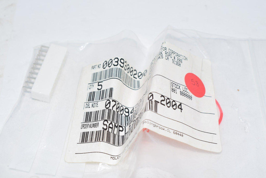 NEW Molex 0039300200 Connector Header Through Hole, Right Angle 20 position 0.165'' (4.20mm)