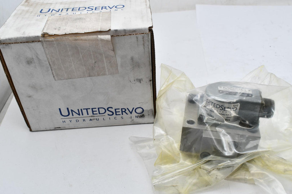 NEW MOOG FLOW CONTROL HYDRAULIC SERVO VALVE 76-185 United Servo