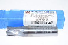 NEW Niagara Cutter N76172 5/8'' Carbide End Mill SR420 4F SE 20 deg. RH