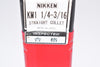 NEW NIKKEN KM1 1/4-3/16 Straight Collet, Milling Chuck Collet - Sealed