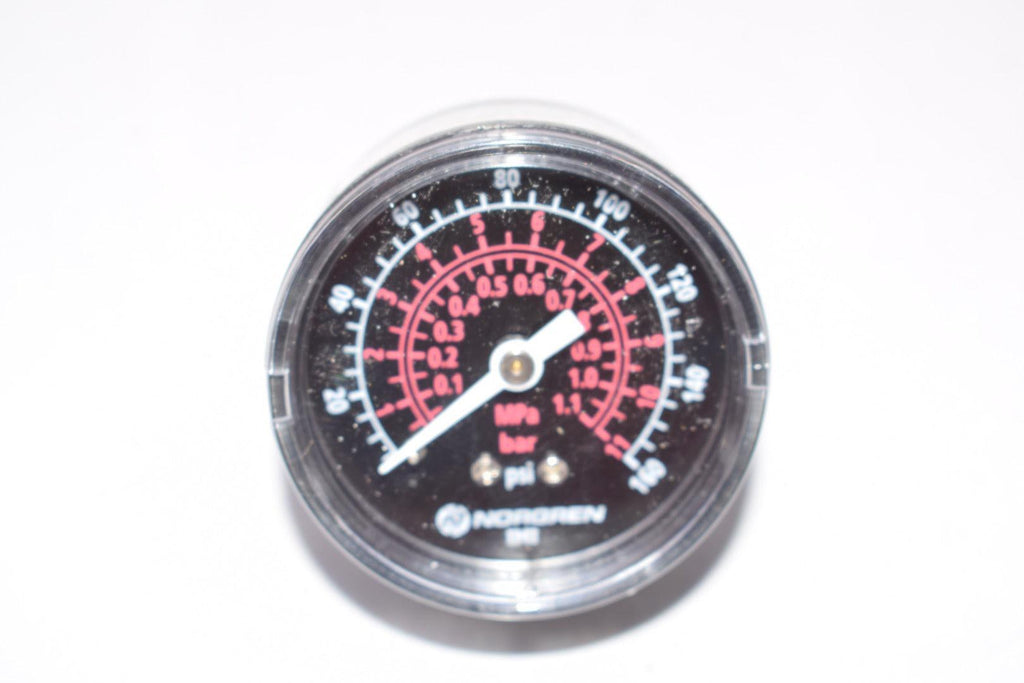 NEW Norgren NG 18-015-209 Gauge, 0-160 Psi, 1/4''