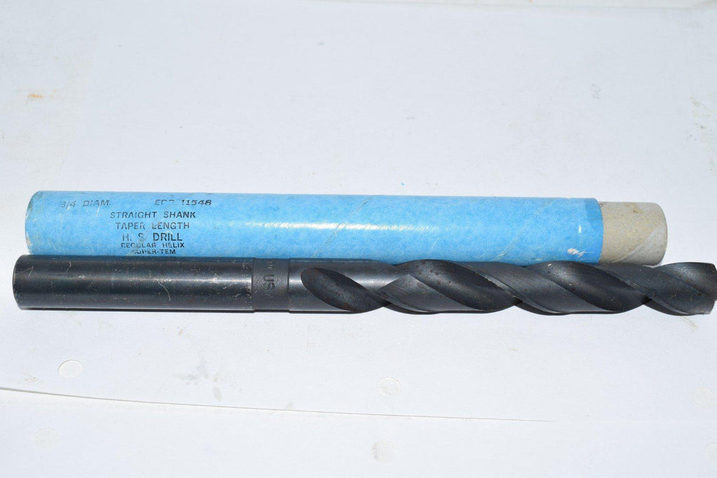 NEW NTD 11543 3/4'' Diam. Straight Shank Taper Drill Regular Helix
