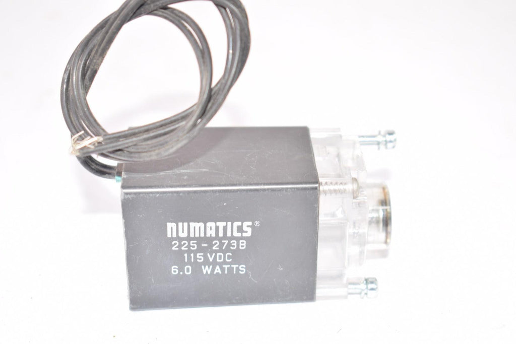 NEW NUMATICS 225-273B Solenoid Valve Coil 115 VDC 6.0 Watts