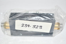 NEW NUMATICS 239-323 SUB-BASE CONNECTOR KIT PNEUMATIC VALVE MANIFOLD