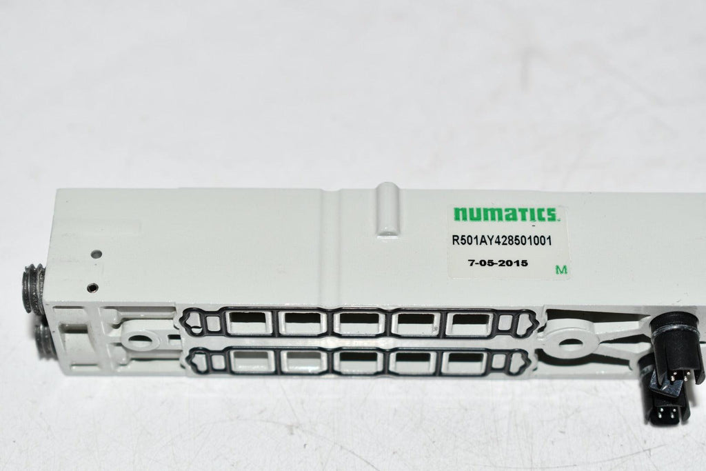 NEW Numatics R501AY428501001 Pneumatic Valve Manifold Sandwich Shut-off Block