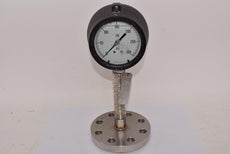 NEW Nuova Fima 0-300 PSI Glycerin Filled Pressure Gauge W/ ASME B16.5 Flange