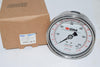 NEW OEM Press Systems 0-628 lbs. Pressure Gauge 4'' Wika 1/4'' NPT