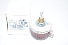 NEW Ohmite RHS1R0E Rheostat, WW, Rest 1 Ohms, Pwr-Rtg 25 W, Cur-Rtg 5 A, Lug, Shaft 0.25 in, Open