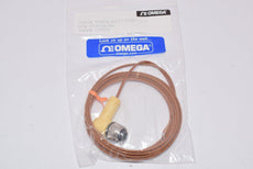 NEW OMEGA ENGINEERING M12CM-EXTT-K-RF-1.5 TYPE K TEF CABLE RF CONN 1.5M
