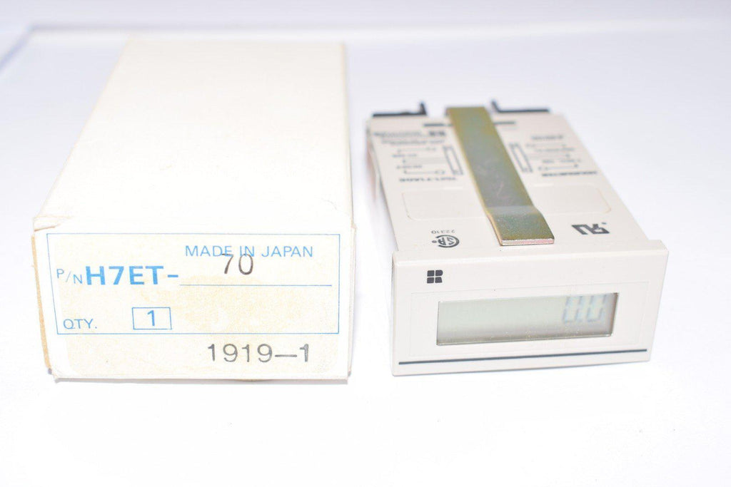 NEW OMRON Industrial H7ET-70 Digital Hour Meter