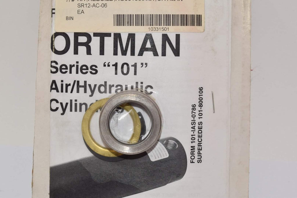 NEW ORTMAN RG001530021 SERIES 101 CYLINDER GLAND REPAIR KIT