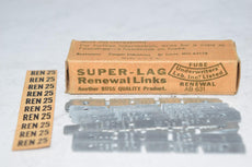 NEW Pack of 19 Bussman LKN-25 Renewal Links