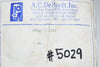 NEW Pack of 5 A.C. DePuydt 5029 O-Rings