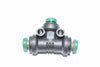 NEW Parker 164PL-2 PNEUMATIC FITTING T-UNION MALE 1/8IN TUBE