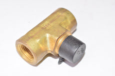 NEW Parker 3 Way Pipe Fitting, Brass, 9/16'' ID x 7/8'' OD
