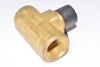 NEW Parker 3 Way Pipe Fitting, Brass, 9/16'' ID x 7/8'' OD