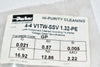 NEW Parker 4-4 V1TW-SSV 1.32-PE UHP Metal Gasket Face Seal Fitting Hi-Purity