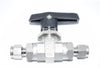 NEW Parker 4A-B6LPKR-SSP Parker Ball Valve 1/4'' x 1/4'', A-LOK Double Ferrule