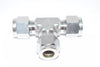 NEW PARKER 6ET6-316 Union Tee, 3/8'' Tube Size, Metal, 5/8'' Hex Size