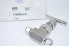 NEW Parker 8A-U16LR-G-SS-HT A-LOK U16 Series Needle Valve, 1/2'' Compression A-LOK