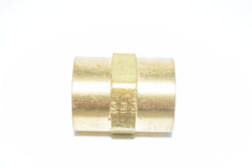 NEW Parker B-6-HCG BRASS PIPE FITTING HEX COUPLING 3/8 IN FEMALE NPT