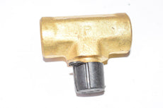 NEW Parker Brass 3-Way Fitting, 1/4'' x 7/16''