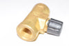NEW Parker Brass 3-Way Fitting, 1/4'' x 7/16''