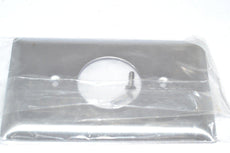 NEW Pass & Seymour SL7 1-Gang 1-Receptacle Smooth Brushed 430 Stainless Steel Standard Wallplate