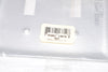 NEW PASS & SEYMOUR SMOOTH ALUMINUM 2G 2 TOGGLE WALL PLATE SA2