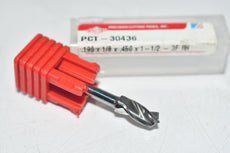 NEW PCT Precision Cutting Tools 30436 .190 Carbide Drill Bit Cutter .190 x 1/8 x .450 x 1-1/2 3FL