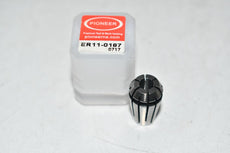 NEW Pioneer ER11-0187 0.45'' Diameter x 3/16'' Shank x 0.708'' OAL ER Collet