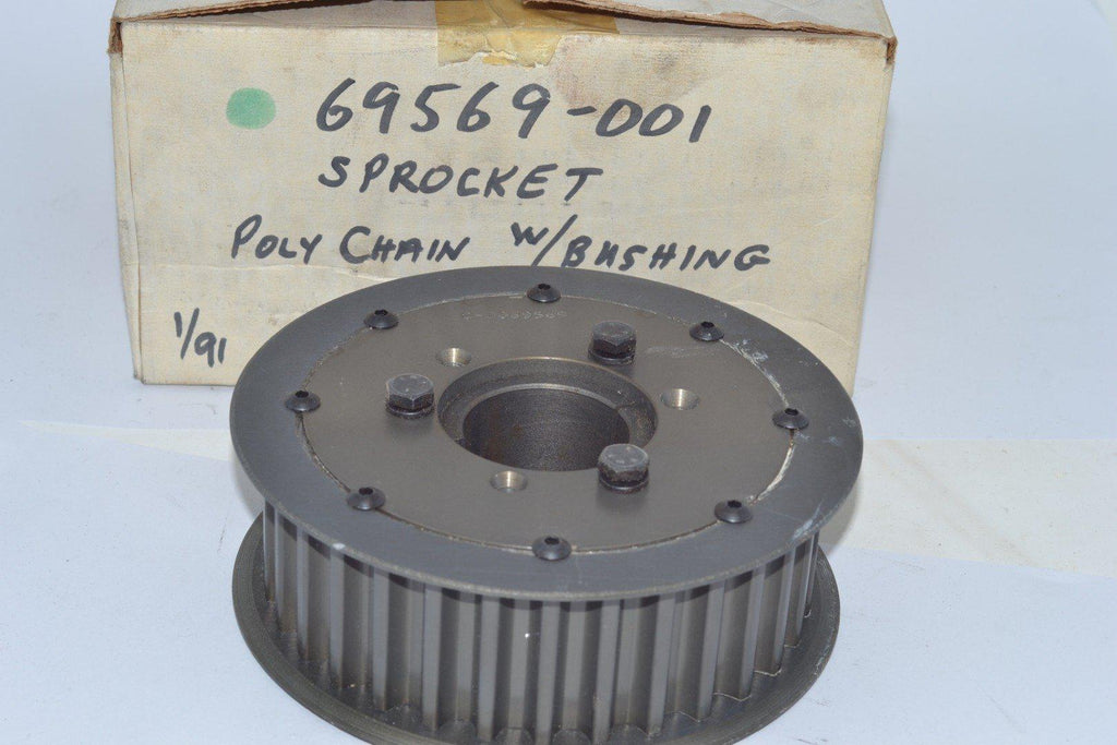 NEW Precision C0069569 Gearbelt Pulley W/taper Lock Bushing