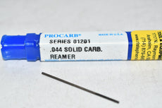 NEW Procarb 01201 .044'' Solid Carbide Reamer Cutter Tooling USA