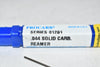 NEW Procarb 01201 .044'' Solid Carbide Reamer Cutter Tooling USA