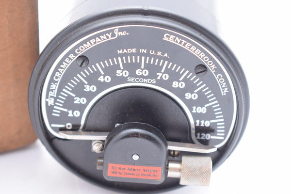 NEW R.W. Cramer Company TE 227598-33 Time Delay Relay Switch 120
