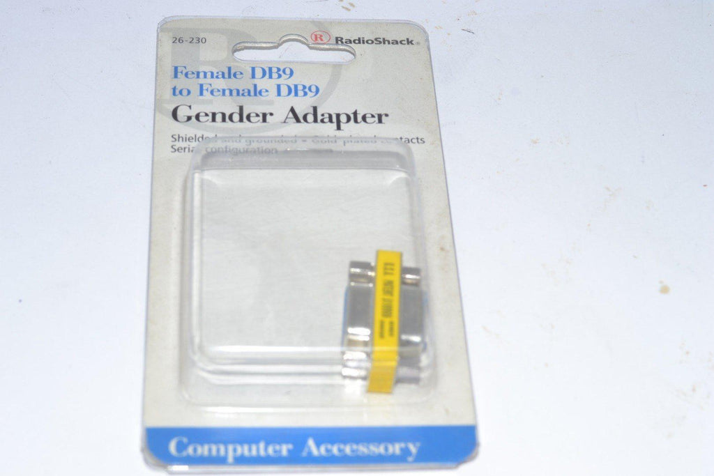 NEW RADIO SHACK DB9 FEMALE GENDER ADAPTER 26-230