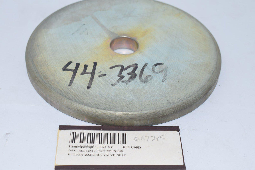NEW Reliance 72982G008 Holder Assembly Valve Seat