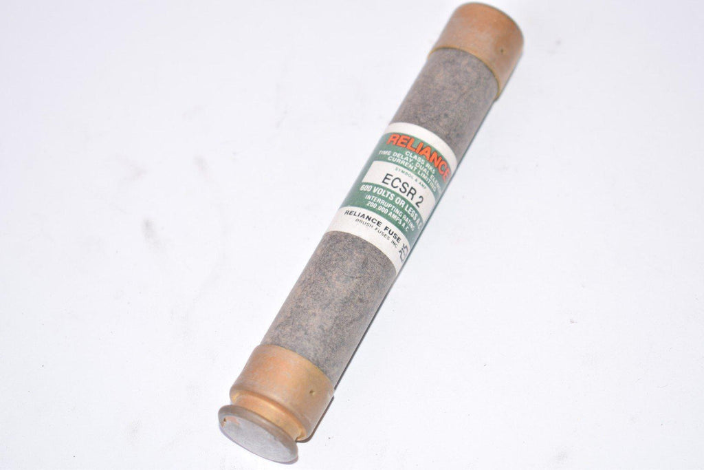 NEW Reliance ECSR 2 600V Time Delay Fuse