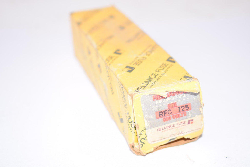 NEW Reliance RFC 125 600V Rectifier Fuse