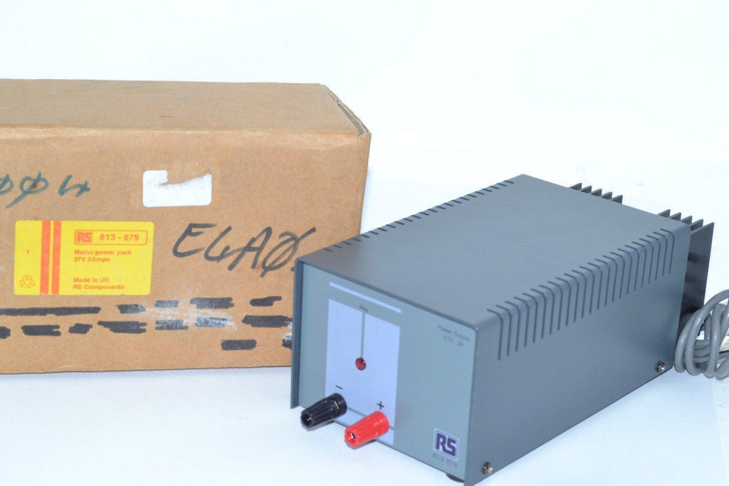 NEW RS 813-979 Mains Power Pack 27V 2 Amps, Power Supply