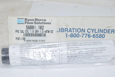 NEW Ryan Herco 58801.102 METERING PUMP CALIBRATION CYLINDER 1.6 GPH 1/2''