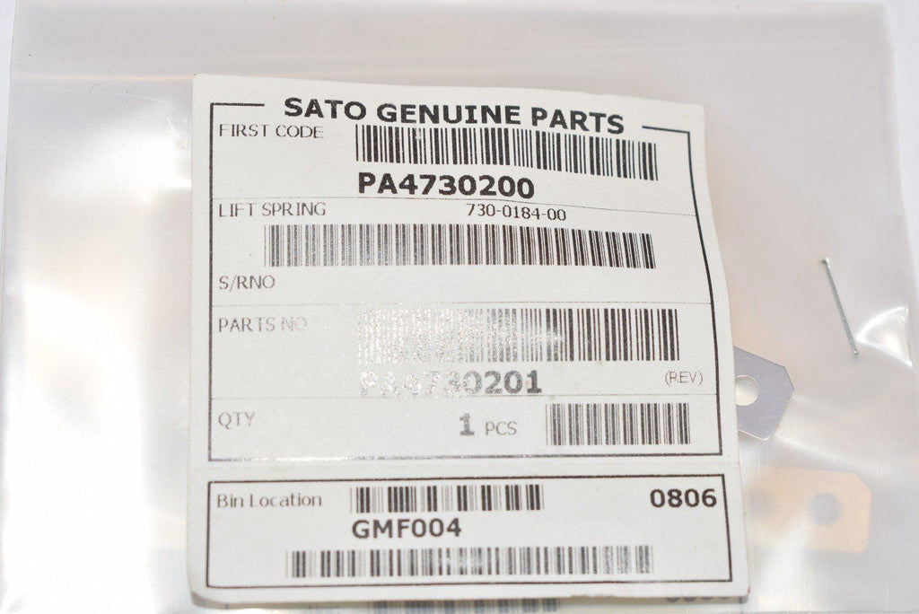NEW SATO PA4730200 Lift Spring