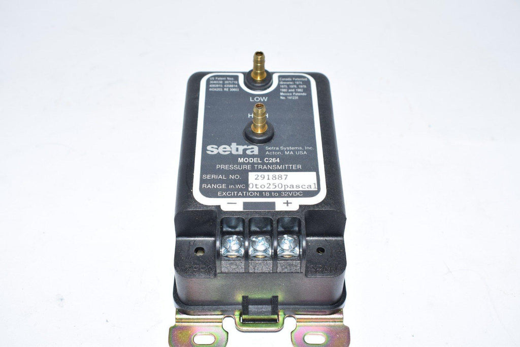 NEW Setra C264 Pressure Transmitter 0-250 pascal 18-32 VDC
